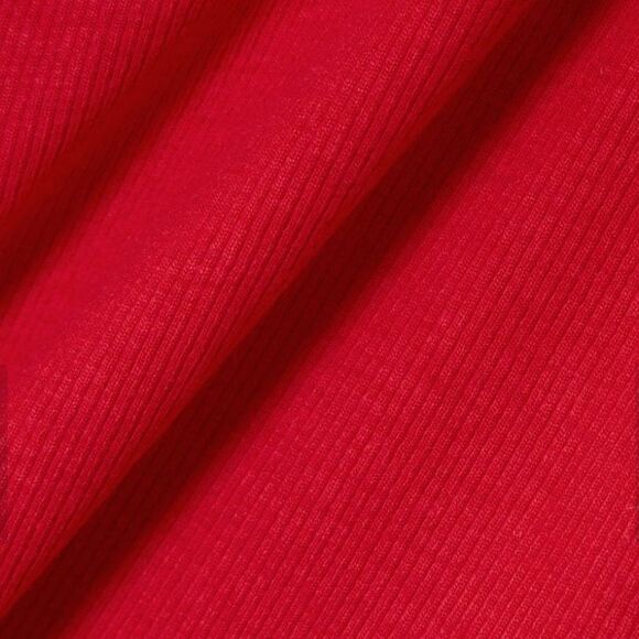 Beaufille women’s Zinner cutout ribbed stretch top in red size xs - Picture 5 of 11